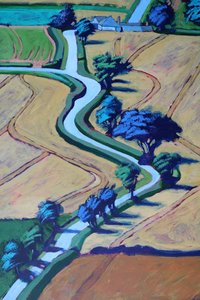 Lane in Summer (detail) by Paul Powis