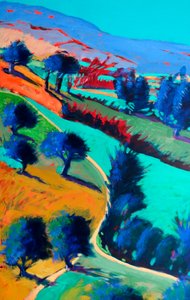 Looking West #4 (detail), 2024 by Paul Powis