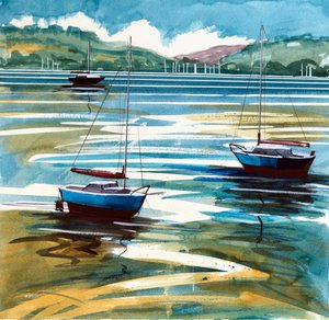 River Estuary, 2024 by Paul Powis