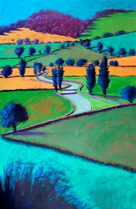 Towards Ledbury, 2024 by Paul Powis