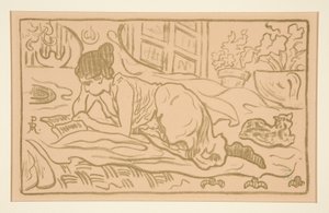 Reclining Girl by Paul Elie Ranson