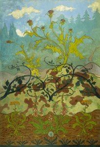 Thistles and Foxglove by Paul Elie Ranson
