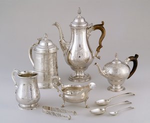 Representative Samples of the Paine Tea Service
