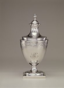 Sugar Bowl with Cover, c.1795 by Paul Revere