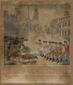 The Bloody Massacre by Paul Revere
