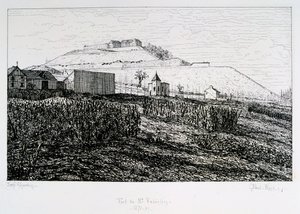 Fort du Mont Valerien, Siege of Paris by Paul Roux