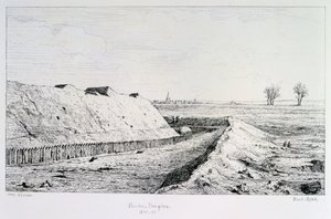 Haute Brugeres, Siege of Paris by Paul Roux
