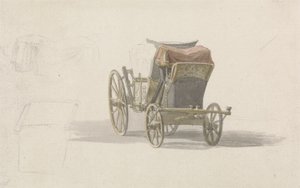 A Coach with Royal Coat of Arms by Paul Sandby