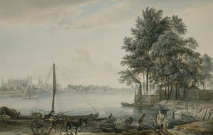 A View of Eton College from the Thames