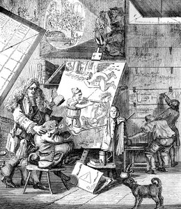 Burlesque sur le Burlesque by Paul Sandby