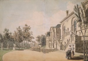Chiswick House, 1766-1768 by Paul Sandby