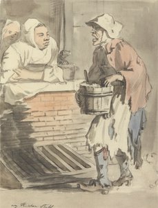 London Cries: "Any Kitchen Stuff" by Paul Sandby