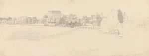 Nottingham Castle by Paul Sandby