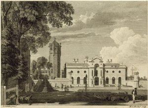 Royal Military Academy in Woolwich by Paul Sandby
