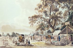 The Encampment in Hyde Park by Paul Sandby