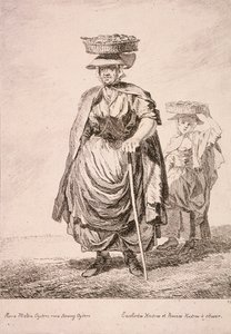 Two Oyster Sellers, Cries of London