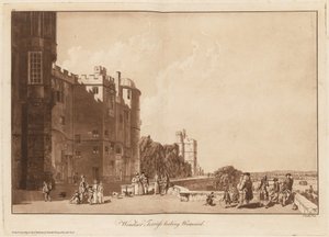 Windsor Terrace Looking Westward by Paul Sandby