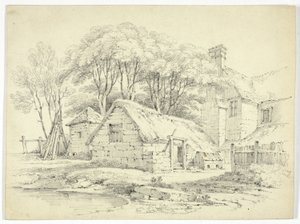 Farm Buildings by Paul Sandby Munn