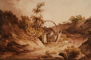 Great Wheel at Broseley by Paul Sandby Munn
