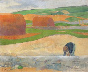 Seaweed Gatherer by Paul Sérusier