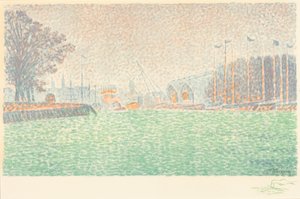 At Flushing by Paul Signac