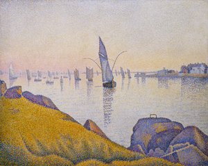 Evening Calm, Concarneau, Opus 220 (Allegro Maestoso) by Paul Signac