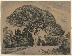 The Bertaud Pine by Paul Signac