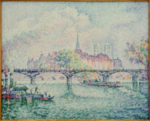The Pont des Arts by Paul Signac