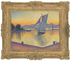 The Port at Sunset, Opus 236 (Saint-Tropez)