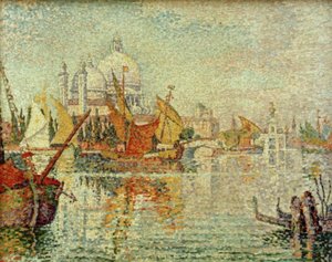 Anchorage of Giudecca (Venice) by Paul Signac