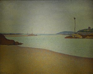 Saint-Briac, The Beacons by Paul Signac