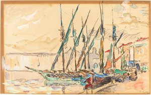 St Tropez by Paul Signac