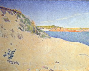The Beach at Saint-Briac. Op. 212 Sandy seashore, 1890