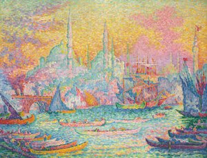 The Golden Horn, Constantinople, 1907 by Paul Signac