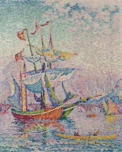The Golden Horn. The Bridge by Paul Signac