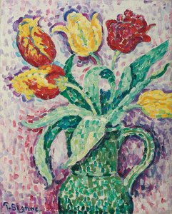The Green Vase by Paul Signac