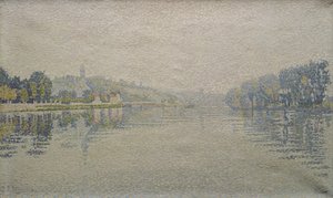 View of the Seine at Herblay