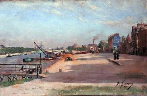 Quai de la Rapee, Paris by Paul Sourou
