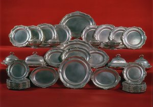 The Egremont Service, a George III dinner-service