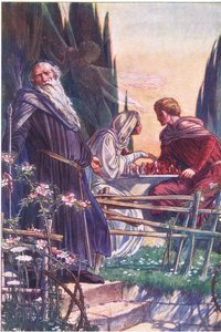 Sweet Lord, You Play Me False (illustration from The Tempest) by Paul Vincent Woodroffe