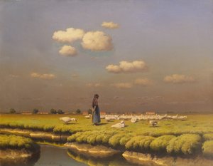 Landscape with Goose Girl