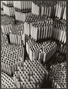 Stacked Spools of String by Paul Wolff