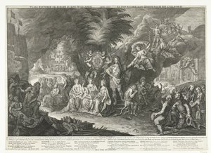 Allegory of King William III as Bringer of Peace in Europe, 1697 by Paul van Somer (II)