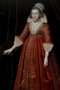 Queen Elizabeth of Bohemia "The Winter Queen" (1596-1662) by Paul van Somer