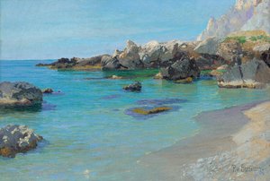 On the Capri Coast by Paul von Spaun