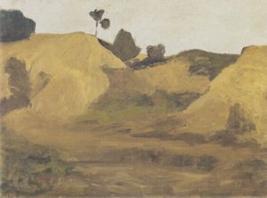 Landscape at Weyerberg by Paula Modersohn-Becker