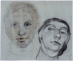 Two Heads by Paula Modersohn-Becker