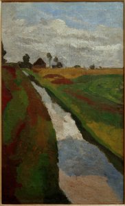 Moor Canal by Paula Modersohn Becker