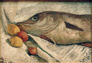 Still Life with Haddock by Paula Modersohn Becker