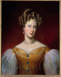 Portrait of Marie Caroline, Princess of Bourbon - Sicily and Duchess of Berry (1798-1870)